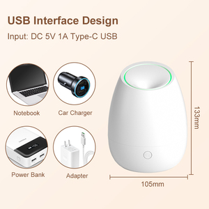 Portable Hot-selling <strong>Mini</strong> Aroma <strong>Diffuser</strong> Air Humidifier Various Colors Essential <strong>Oil</strong> Bedroom - Product Image 5