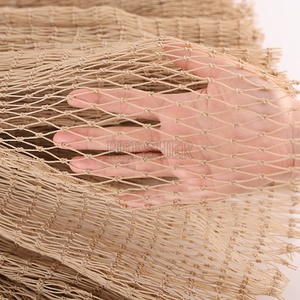 Red Antiaves de Nailon HDPE Anudada Color Arena, Precio de Fábrica, para Hangares, Edificios y Granjas - Product Image 3