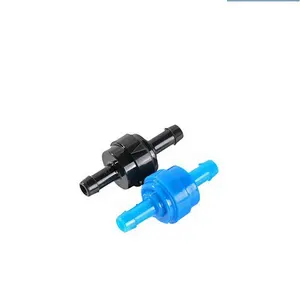 Supply Water Aquarium Luer Lock Plastic Air Pressure Drain Small Mini Check Diaphragm One Way Valve