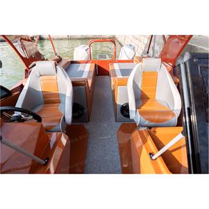 <span class=keywords><strong>Bateau</strong></span> ponton <span class=keywords><strong>de</strong></span> fête en aluminium et <span class=keywords><strong>fibre</strong></span> <span class=keywords><strong>de</strong></span> <span class=keywords><strong>verre</strong></span>, best-seller, avec moteur hors-bord, à vendre - Product Image 4