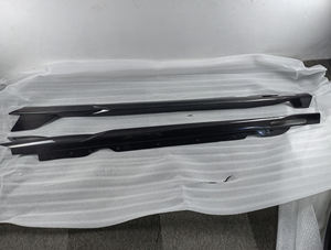 Minigonne laterali in fibra di carbonio per <span class=keywords><strong>BMW</strong></span> 4 serie <span class=keywords><strong>G22</strong></span> G23 due porte coupé Car Body Kit gonna parti modificate - Product Image 4
