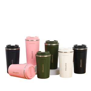 Multi-purpose viaggio in acciaio inox doppia parete sottovuoto tazze da caffè riutilizzabili <span class=keywords><strong>Custom</strong></span> tazze da caffè freddo - Product Image 1