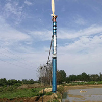 Chantier de construction durable de moteur de noyau de cuivre de pompe à eau submersible à haute pression actionné en usine