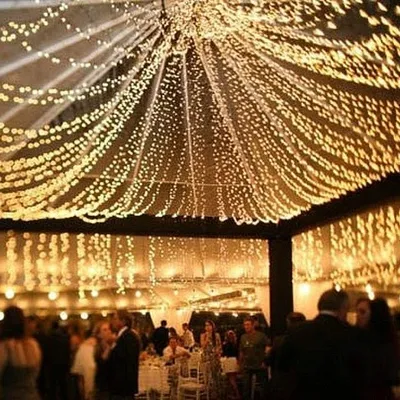 Más populares de uso al aire libre luces decorativas decoración de la boda