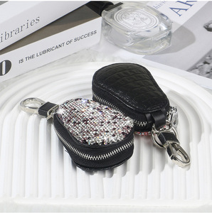 <span class=keywords><strong>Porte</strong></span>-clés de voiture universel en diamant mallette de rangement <span class=keywords><strong>porte</strong></span>-clés en cristal de luxe sac à main portefeuille pour <span class=keywords><strong>BMW</strong></span> Lada Benz <span class=keywords><strong>porte</strong></span>-clés - Product Image 4