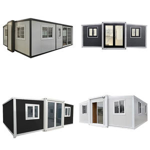 Matériaux structurels de conception de maison de conteneur portable pliable modulaire de 20 pieds 40 pieds pour centre commercial et hôtel fabriqués avec panneau sandwich - Product Image 3