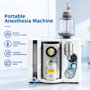 Appareil d'anesthésie vétérinaire portable IN-201, concentration de sevoflurane de 0 à 8 %, batterie intégrée, pression d'oxygène de 0,32 à 0,6 MPa pour - Product Image 2