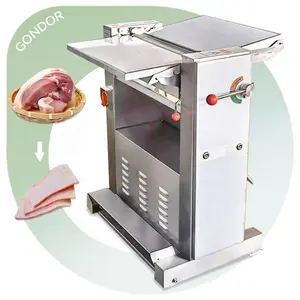 Fat Remove Portable Fresh Slice Processing Peeler Peel Meat Manual Skinner Cutter Pig Pork Skin Cut Machine