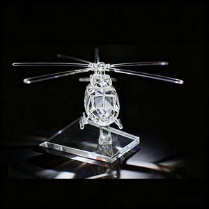 Nórdico creativo hogar transparente cristal avión decoración ornamento moderno Simple modelo habitación <span class=keywords><strong>vino</strong></span> gabinete Decoración - Product Image 2