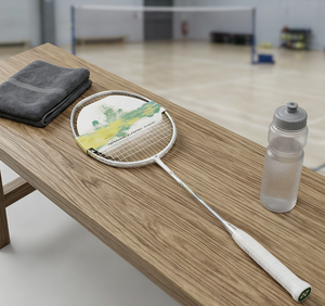 ไม้แบดมินตันกราไฟท์แข็งรุ่น NF555 สำหรับผู้หญิง น้ำหนัก 83 กรัม ควบคุมลูกได้ดี แรงดึง 20-23 ปอนด์ - Product Image 2