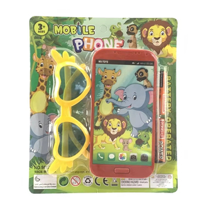 Telefono <span class=keywords><strong>Giocattolo</strong></span> per Bambini con Occhiali, Vendita all'Ingrosso di Telefoni Cellulari Cartoon - Product Image 3