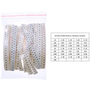 0402/0603/0805/1206/2512 SMD điện trở thành phần gói đầy đủ hỗn hợp Kit linh kiện điện tử mẫu gói - Product Image 6