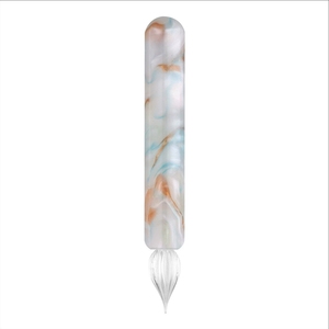 Janpense <span class=keywords><strong>ปากกา</strong></span>แก้วขนาดเล็ก<span class=keywords><strong>น</strong></span>่ารักสไตล์เกาหลี<span class=keywords><strong>น</strong></span>่ารักลายหิ<span class=keywords><strong>น</strong></span>อ่อน, <span class=keywords><strong>ปากกา</strong></span>แก้วลายไม้อ้วนแปลกใหม่สำหรับการวาดภาพศิลปิ<span class=keywords><strong>น</strong></span>ดีไซ<span class=keywords><strong>น</strong></span>์แบบ OEM & ODM - Product Image 4