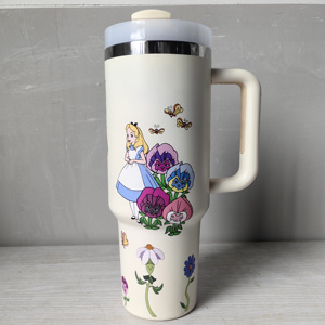 custom logo desney Cartoon Wonderland <strong>Princess</strong> christmas Gifts 40oz Double Wall tumbler Vacuum Flasks Insulated <strong>Water</strong> <strong>Bottle</strong> - Product Image 5