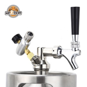 Chất lượng cao thép không gỉ dự thảo bia growler tap Dispenser cho 2L/3.6L/4L/5L/10L Mini keg hệ thống - Product Image 1