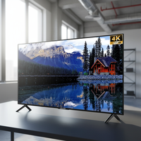 Televisor LED Inteligente 4K UHD de 65 Pulgadas, Android 14, Sin Marco, WiFi, Certificado por Google, Negro, 60Hz, Pantalla Plana para Soporte de Pantalla Ancha