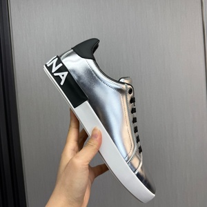 Zapatos de Plataforma de Cuero Genuino de Diseño de Lujo OEM 2026 de Alta Calidad, Zapatos para Caminar a la Moda, Embalaje para Dropshipping, Color Plata - Product Image 4