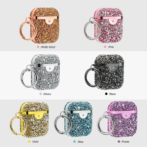 Con paquete de venta al por menor Gliitter diamante Bling caso para los <span class=keywords><strong>Airpods</strong></span> Pro 2/3 Pro - Product Image 6