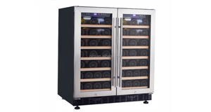 CICO côte à côte compresseur refroidisseur <span class=keywords><strong>de</strong></span> vin, réfrigérateur à vin, refroidisseur <span class=keywords><strong>de</strong></span> <span class=keywords><strong>bouteille</strong></span> <span class=keywords><strong>de</strong></span> vin étagères en <span class=keywords><strong>bois</strong></span> système <span class=keywords><strong>de</strong></span> conservation du vin Nevera <span class=keywords><strong>De</strong></span> Vino - Product Image 3