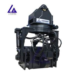 Marteau vibrant inclinable pour excavatrice : angle réglable pour le battage de pieux, idéal pour l'installation de palplanches inclinées dans les projets de fondations - Product Image 5