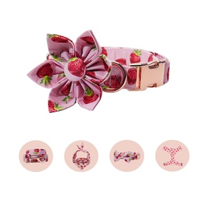 Dây Đai Thú Cưng Dâu Tây Điều Chỉnh Được Vòng Cổ Thắt Nơ Cho Chó Quà Tặng Sinh Nhật Đám Cưới - Product Image 4