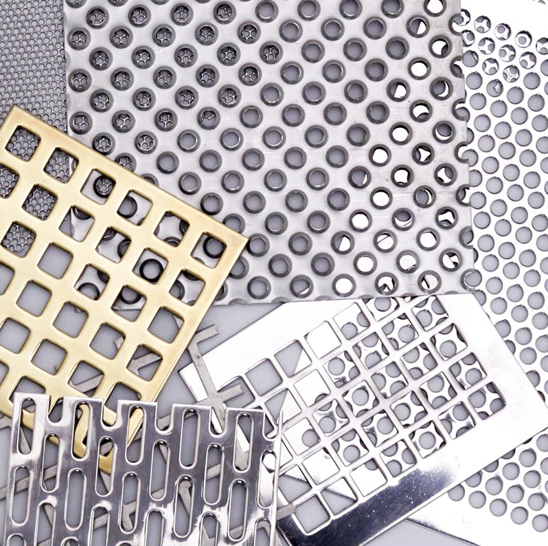 Perforated Hole Punch Ceiling Perforated Stainless Steel Sheet 3mm Thickness