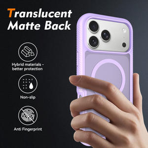 Coque de téléphone robuste 360° avec protection d'écran intégrée en PET, PC transparent et TPU pour iPhone 17 16 15 14 13 12 11 Pro Max - Product Image 2