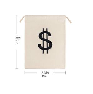 Sublimazione in bianco di lino con coulisse borsa regalo del nuovo anno albero di natale appeso sacchetti di denaro per la graduazione promozionale di trasferimento di calore - Product Image 2