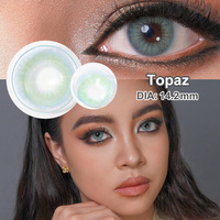 Lentilles de contact colorées Freshgo en gros, emballage personnalisé avec logo, lentilles de contact pour les yeux, lentilles de contact de couleur