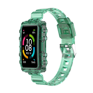 Bracelet et étui transparents tout en un adaptés à la bande <span class=keywords><strong>huawei</strong></span> 10/9/8/7/<span class=keywords><strong>6</strong></span>/6pro - Product Image 4