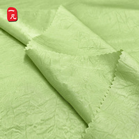 Tissu satiné d'acide acétique imité gaufré à double face pour vêtements pour femmes abayas modestes