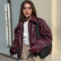 Veste en polyester de style moto 2026, nouvelle mode ample, veste pour femmes transfrontalière