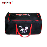 Sac de voyage à roulettes haute capacité avec poignée rétractable pour équipement de gardien de but adulte pour le hockey sur glace