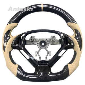 <span class=keywords><strong>Volant</strong></span> de direction en fibre de carbone véritable personnalisé pour l'intérieur de la voiture, pour Infiniti G37 <span class=keywords><strong>G25</strong></span> G35 QX50 QX60 QX70, style sport - Product Image 1