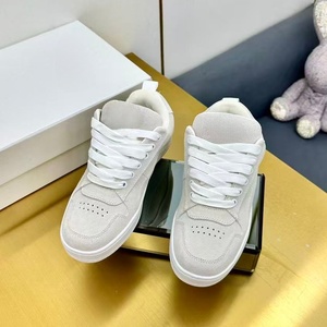 Designer Thick-Mesh Midsole Sporty Sneakers-Light Luxury <b>Casual</b> <b>Shoes</b> Breathable & Anti-Slippery Flat Style - Product Image 2