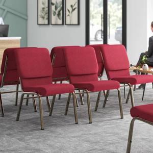 Chaises d'église en métal personnalisées de style nouveau, fabrication en gros, chaises d'église empilables et imbriquées, chaises d'église rembourrées personnalisées - Product Image 6