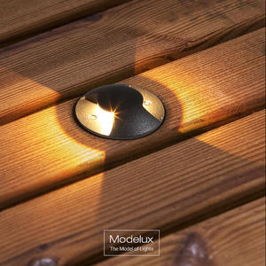 ไฟใต้ดิน LED <span class=keywords><strong>2022</strong></span>ดวงโคมไฟสแตนเลสใต้ดินแบบ1W 3W 6W9W 12W 15W โคมไฟในสวนแบบโมเดิร์นกลางแจ้งสีดำใต้ดิน - Product Image 2