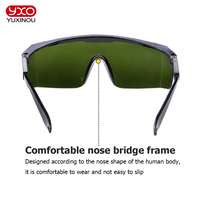 Lunettes de sécurité à Correction de couleur, Anti UV IR, réflexion Intense de la lumière, lunettes de croissance LED