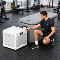 ICEGALAX Refroidisseur d'eau pour la récupération de la forme physique Bain de glace Thérapie par le froid Chiller Plongeant