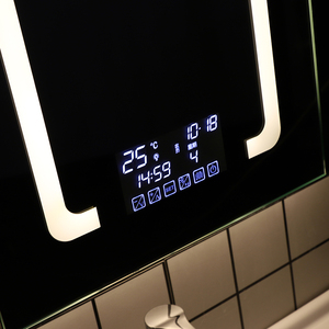 新设计S80浴室<span class=keywords><strong>3</strong></span>门镜子Cabninet触摸屏智能LED镜柜 - Product Image 5