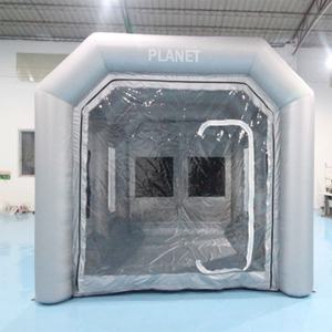 आउटडोर थोक पोर्टेबल स्प्रे पेंट तम्बू कार पेंटिंग बूथ Inflatable बिक्री के लिए स्प्रे पेंट बूथ - Product Image 5