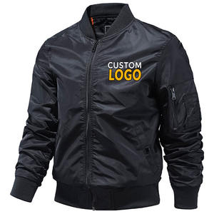 Custom Logo Heren Bomber Jacke Lente Herfst Klassieke Heren Vlucht Bomberjack Winddicht Winter Waterdicht Geïsoleerd Tactisch - Product Image 1