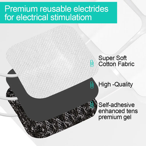 Oem/Odm Hergebruik Niet-Geweven Elektrode Pigtail Tens Massagemachine Elektronische Zelfklevende Elektrodepads Abs Stimulator Gel Pads - Product Image 5