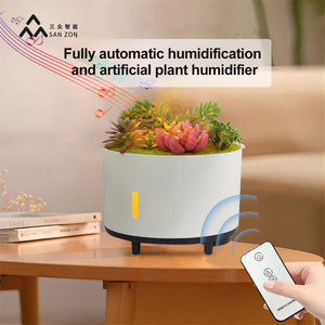 Humidificador con Aroma de Plantas, Difusor de Aceites Esenciales Ultrasónico de 200 ml con Control Remoto para el Hogar y la Oficina - Product Image 3