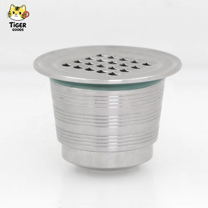 Nouveauté : Ensemble de 1 capsule de café écologique rechargeable et filtreable pour machines NESPResso - Product Image 1