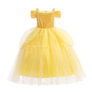 Gran oferta, ropa de Halloween, TV <span class=keywords><strong>y</strong></span> películas, disfraces de <span class=keywords><strong>La</strong></span> <span class=keywords><strong>Bella</strong></span> <span class=keywords><strong>y</strong></span> <span class=keywords><strong>La</strong></span> <span class=keywords><strong>Bestia</strong></span> para niñas, vestido de princesa <span class=keywords><strong>Bella</strong></span> para niños - Product Image 3