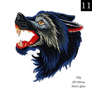 Revolver fatto a mano rosa libellula testa di lupo acero coniglietto angelo leone scimmia cartone animato animale ricamato Patch per <span class=keywords><strong>abbigliamento</strong></span> - Product Image 5