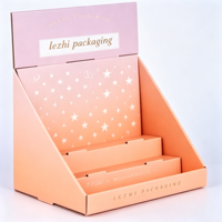 Présentoir de Comptoir PDQ en Carton pour Vente au Détail, Boîte de Présentation de Table en Papier, Présentoir de Comptoir POP pour Cosmétiques