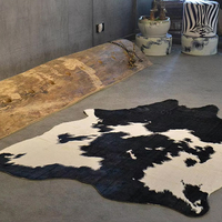 Großer Maßgefertigter Teppich mit Tiermuster Kunstfell-Teppich für Wohnzimmer und Schlafzimmer