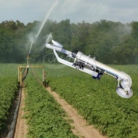 Rociador de pistola de lluvia Titans 360 Gear Drive para sistema de riego y pulverización de agua de granja y jardín